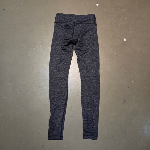 Lululemon Mid Rise Wunder Under Pant in Herringbone Black Women's Size 4 - Picture 7 of 8